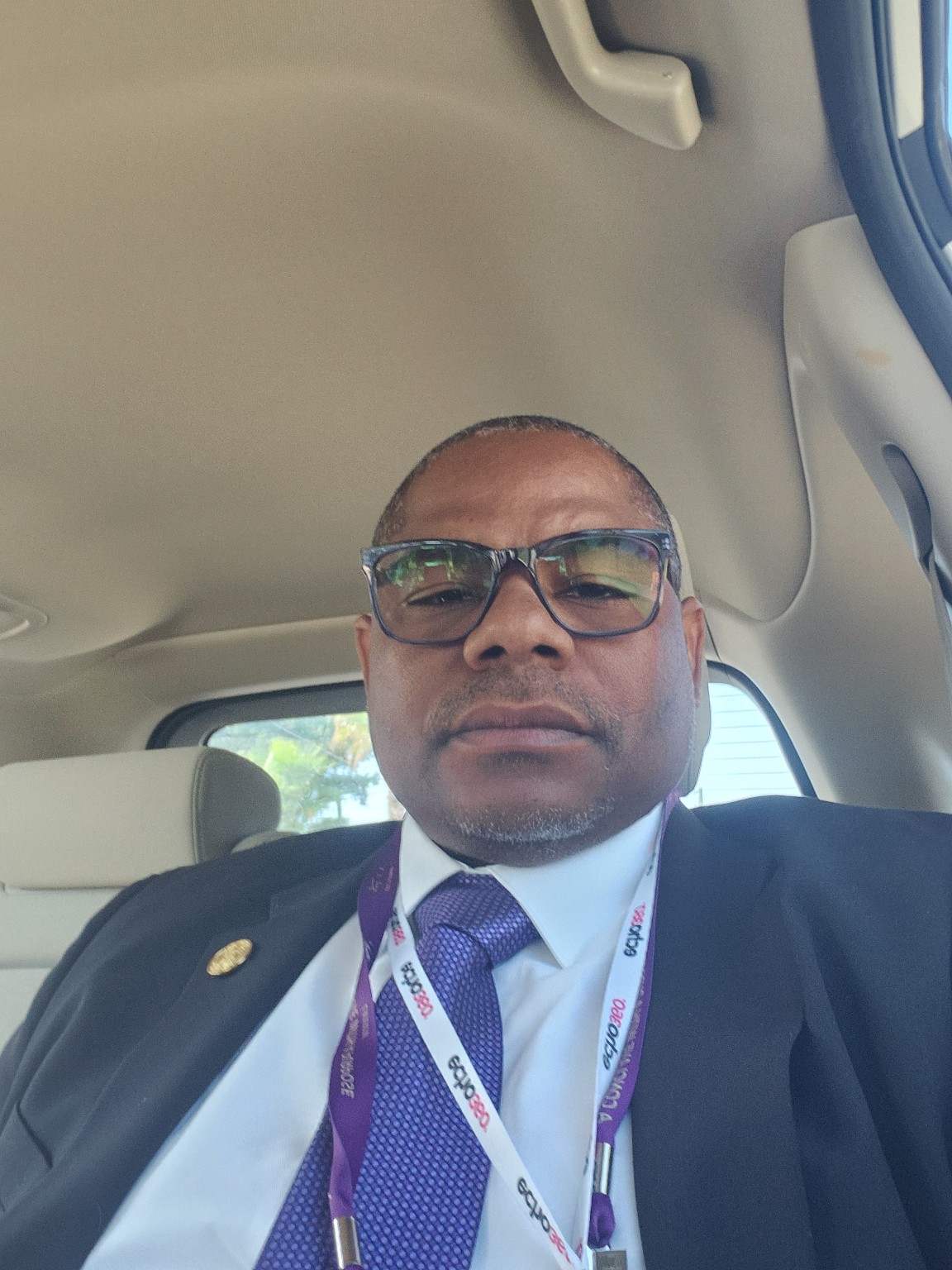 Terrance Jenkins attending a professional conference